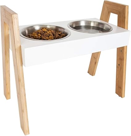 Pet Supplies Leashboss Skyrise Adjustable Elevated Dog Feeder