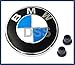 BMW e46 CONVERTIBLES rear decklid Trunk Emblem roundel deck lid badge insignia logo ornament