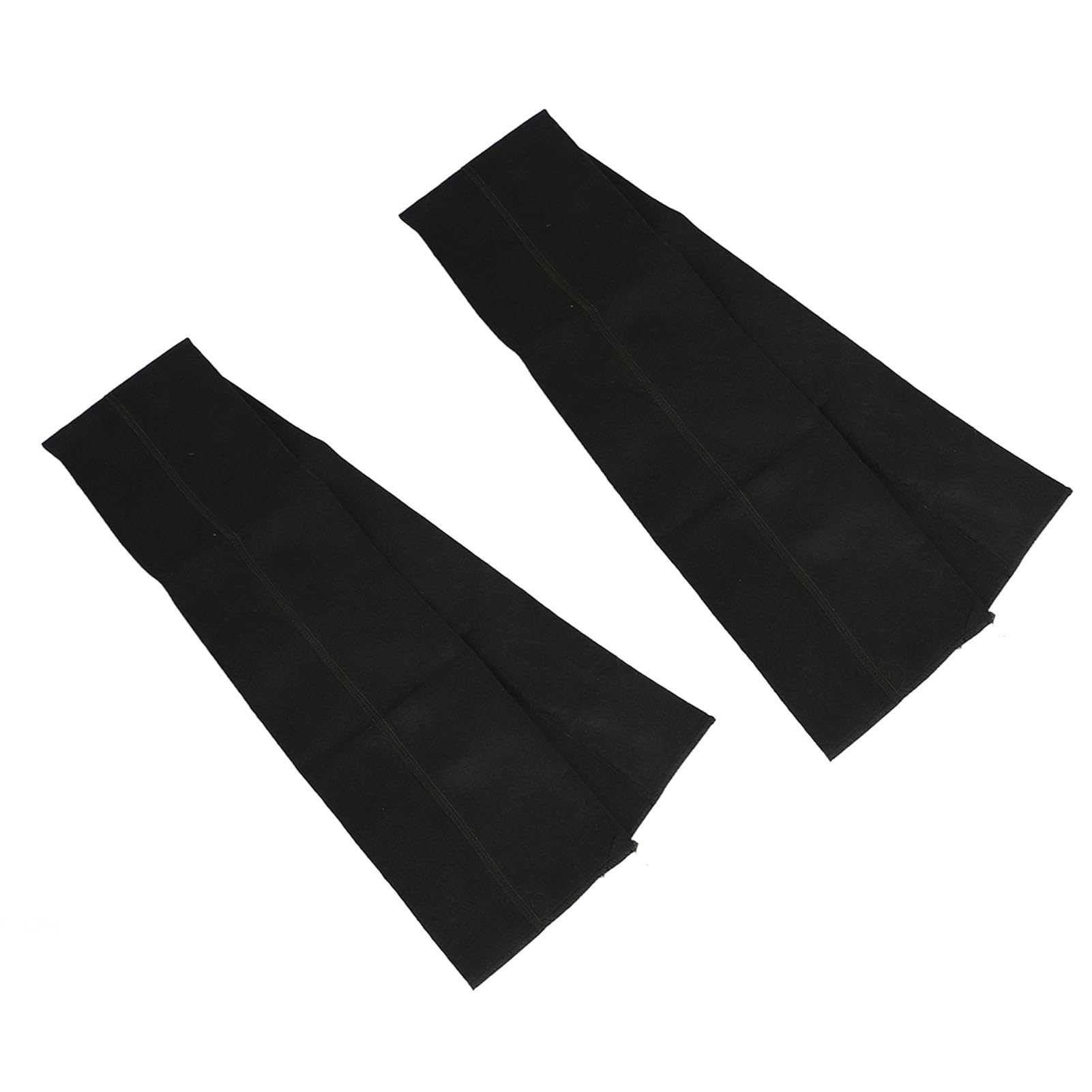 2Pcs 5ft Water Activated Flood Barriers Non Woven Absorbent Double Layer Floor Prevention Bags for Home Door Garage Basement 20x150