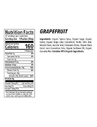 Honey Stinger Organic Energy Chews, Grapefruit, Sports Nutrition, 1.8 Ounce (Pack of 12)