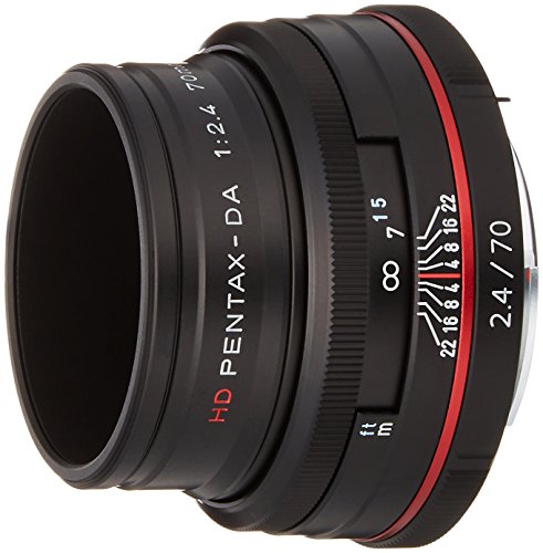 PENTAX Limited lens telephoto fixed focal length lens HD PENTAX-DA70mmF2.4Limited Black K mount APS-C Size 21430