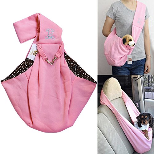 i'Pet Handsfree Reversible Small Dog Cat Sling Carrier Bag Travel Tote