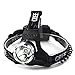 CREE XML T6 LED Headlight Headlamp Torch Flashlight 1600lm + 2 x Rechargeable 18650 Battery, Waterproof Design