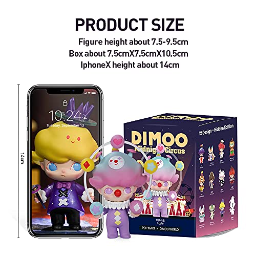 POP MART Dimoo Circus Series-12PC Blind Box Toy Box Bulk Popular