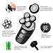 Electric Razor For Men Bald Men Shaver Beard Trimmer 5 In 1 Grooming Kit Rotary Shaver Waterproof Electric Shaver Razor LED Display Rechargeable