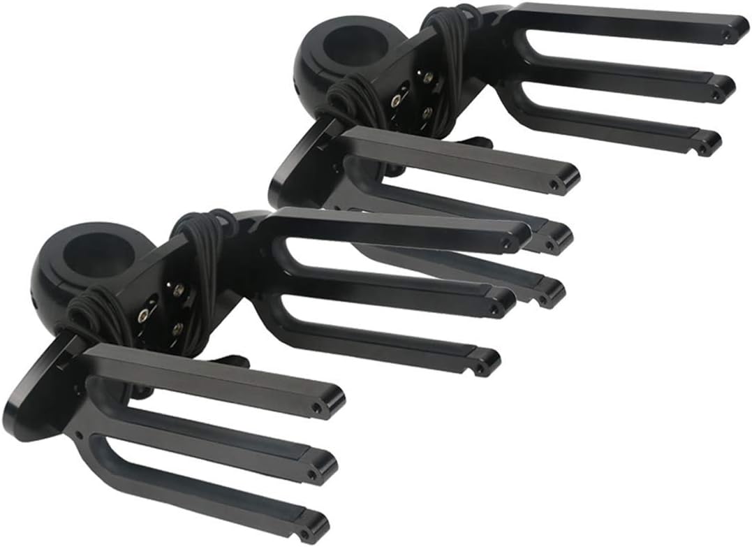 TC-Home 2pcs CNC Oval Wakeboard Tower Rack Wakeboards Combo Rack (WA-1 Black)