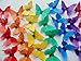 24 Edible Butterflies Small Assorted Solid Rainbow Colors Butterflies Pre-cut 1.75