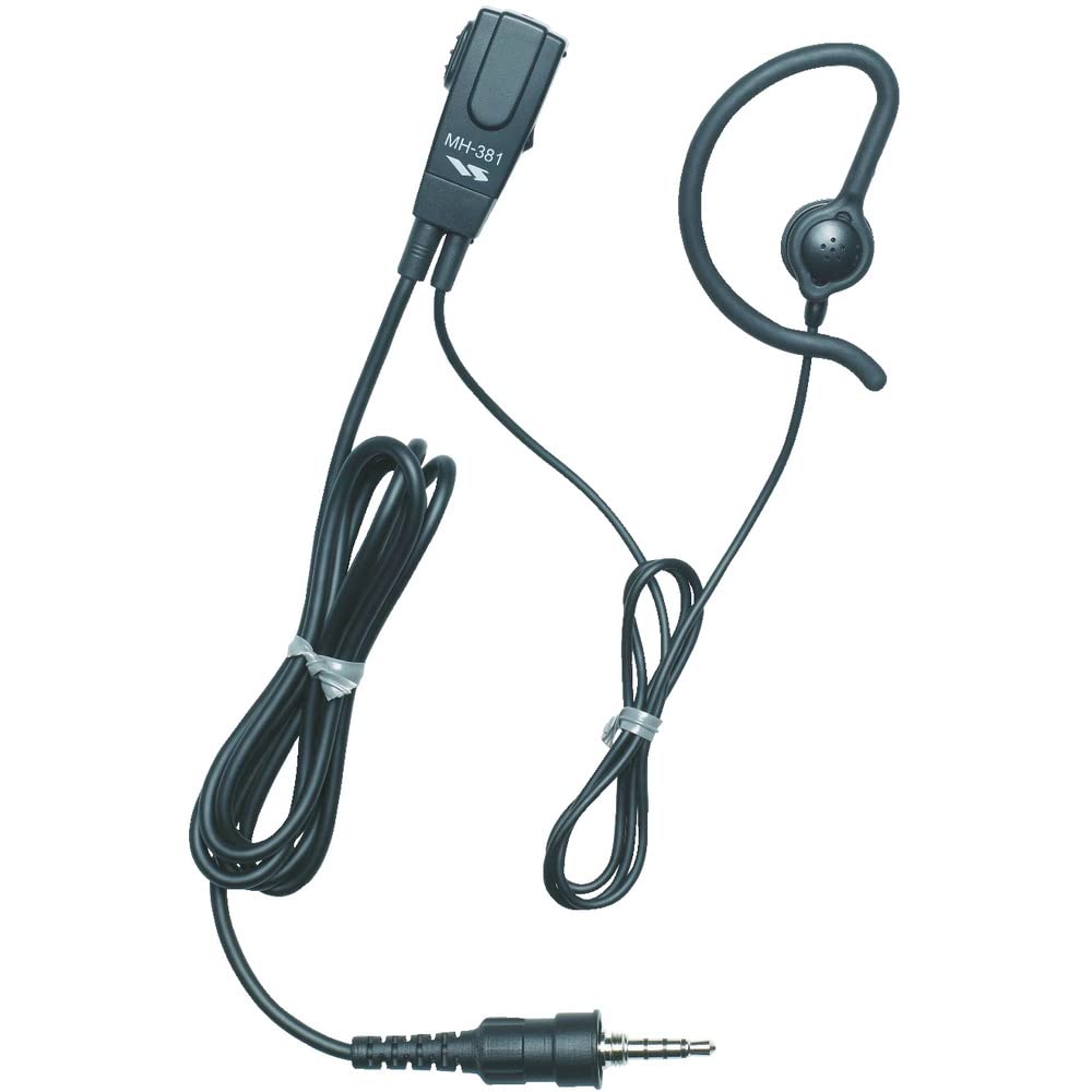 スタンダード 小型タイピンマイク(耳かけイヤホンマイク) FTH-107/FTH-108/FTH-208/FTH-307/FTH-308/FTH-508用 MH-381A4B商品画像