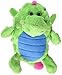 goDog Dragons Grunters Plush Dog Toy with Chew Guard Technology, Small, Green