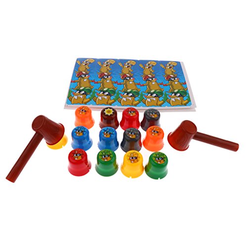 image for MonkeyJack Play Fun Hammering Mole Stack Cups Board Game Children Inte