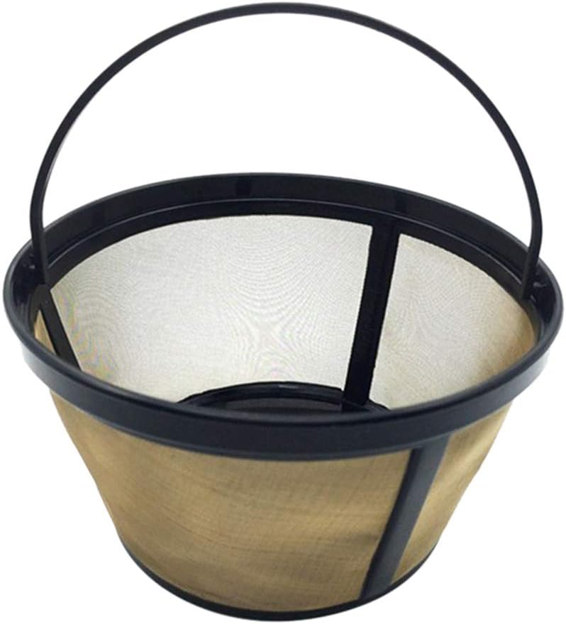 YUENA CARE Reusable Coffee Filter Basket Drip Filter Stainless Steel + PP Durable Coffee