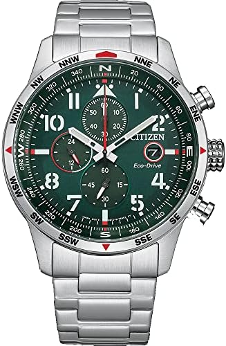 Citizen CA0791-81X Chronograph Watch with Stainless Steel Strap
