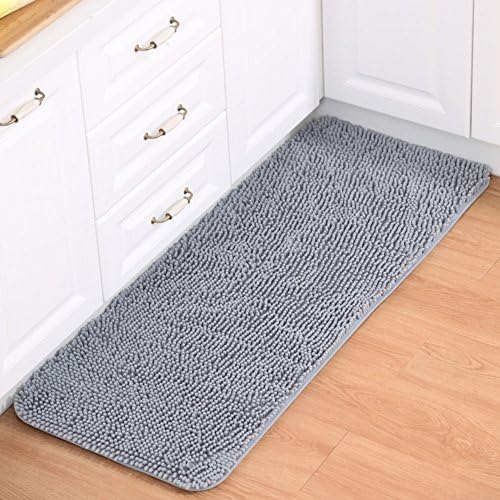 Chenille mat/Mat/Toilet/Absorbent pad/Non-slip mat/Bath mat/Living room kitchen mats-A 70x140cm(28x55inch)