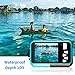 Underwater Camera 24.0MP Waterproof Digital Camera Full HD 1080p Selfie Dual Screen Video Recorder Point and Shoot Digital Camera
