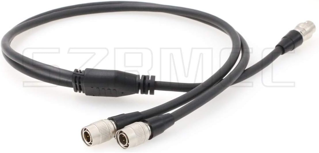 SZRMCC Hirose 4 pin Female to Dual Hirose 4 pin Male Y Distribution Cable for Recorder Zoom F4 F8 Sound Devices 688 644 633 - Image 4