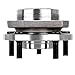ECCPP Wheel Hub and Bearing Assembly Front 513123 fit 1996-2007 for Plymouth Voyager Dodge Caravan, Chrysler Town & Country 5 lugs Wheel hubs 4 Bolt Flange