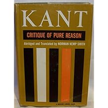 Critique of pure reason (The Modern library of the world's best books [297.1])