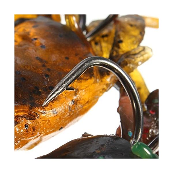 Yosoo-3Pcs-Hard-Soft-Fish-Fishing-Lures-Crab-Bait-with-Sharp-Hooks-Simulation-Saltwater-Lure