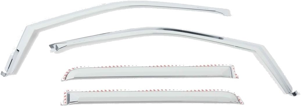 Putco 480065 Element Chrome Window Visor In Channel