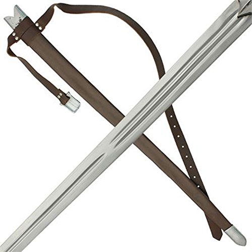 Medieval Warrior Late Middle Ages Full Tang Tempered Battle Ready Hand Forged Sword