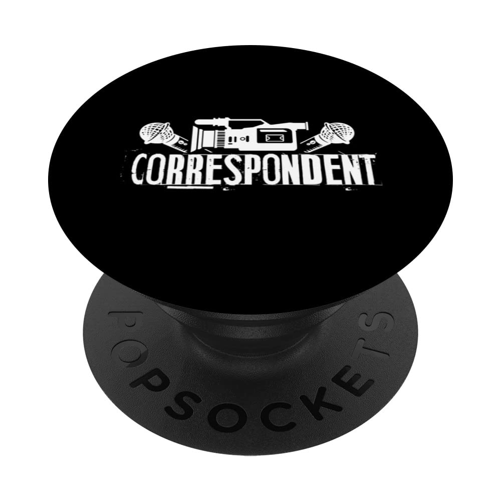 Correspondent Media Press Member Reporter PopSockets Swappable PopGrip