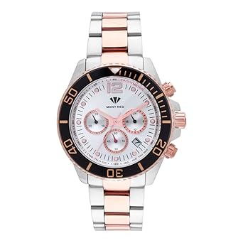 Mont Neo Chronograph White Dial Mens Watch - 3301C-M1303