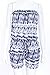 GAMT Women's Strapless Rompers Printed Beach Short Playsuits Blue L
