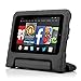 MoKo Case for Fire HD 6 - Kids Shock Proof Convertible Handle Light Weight Super Protective Stand Cover for Amazon Kindle Fire HD 6 Inch 2014 Tablet, BLACK