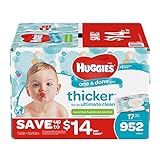 Huggies One & Done Baby Wipes, Scented (952 ct.) Packaging may vary