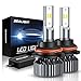 SEALIGHT Scoparc S1 9007/HB5 LED Headlight Bulbs,High Beam Low Beam,6000K Bright White,Halogen Replacement,Quick Installation