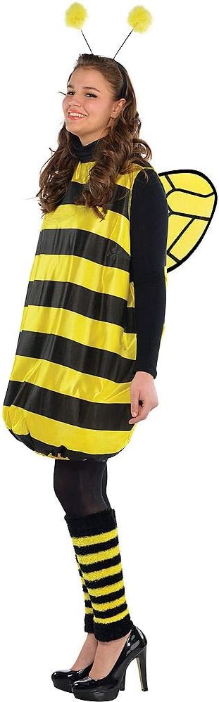 AMSCAN Darling Bee Halloween Costume for Women, Plus Size, with Included Accessories: Toys & Games
