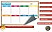 2018 Magnetic Weekly Planner, Flexible Dry Erase Board, Track Family Chores, Behaviour Chart, Multiple Kids, Keeps You Organised, Meal Planner, Bright Colors, Bonus Family Organiser Printables