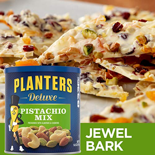 2 Planters+Deluxe+Pistachio+Salted+Canister