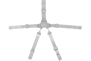 5 Point High Chair Straps, Adjustable 5 Point Harness Baby Safety Strap Belt with Buckle Adjustable Baby Seat Belt Replacemen