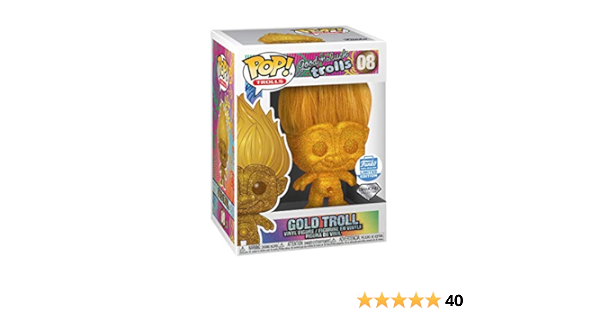 funko pop gold troll