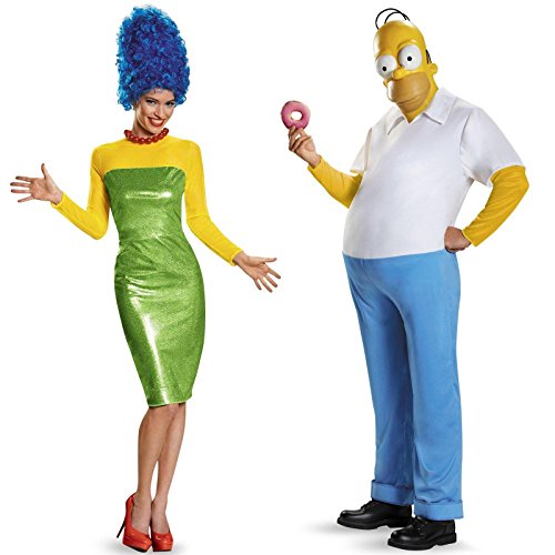 The Simpsons Homer XXL and Marge XL Bundle Set