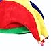 IDS Home Funny Multicolor Halloween Jester Clown Mardi Gras Party Costume Hat Festival Celebration Parade Carnival Dress up Accessories Rainbow Jester Hat 3 Peak Lovely Funny Mardi Gras Hat