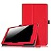 Fintie Nextbook Ares 8A Case - Slim Fit Premium Vegan Leather Folio Case Cover with Stylus Holder for Nextbook Ares 8A / Nextbook Ares 8 / Nextbook Flexx 8 / Nextbook 8 (Old Version) Tablet, Red
