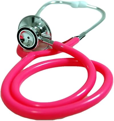 Walkhigh Mountaineering Dual Pink Tip Stethoscope - Bell & Diaphragm