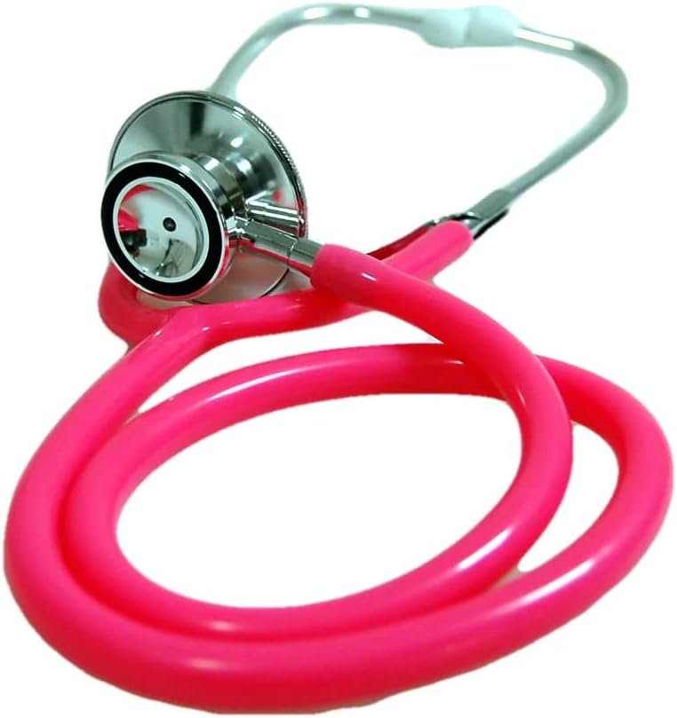 Walkhigh Mountaineering Dual Pink Tip Stethoscope - Bell & Diaphragm