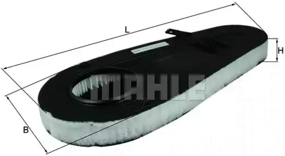 MAHLE LX 3598 - Air Filter Car - Engine - Image 3