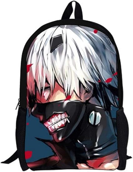 Amazon Com Gumstyle Tokyo Ghoul Anime Bookbags Backpack School Bag For Children 8 Kids Backpacks