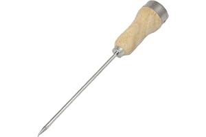 Chef Craft Select Wood Handle Ice Pick, 10 inches in Length 6 inch Blade, Natural