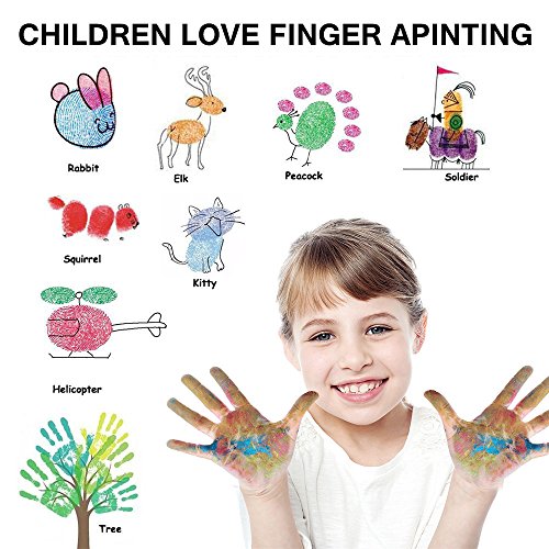 3 UBEGOOD+Finger+Washable+Scrapbooking+Christmas