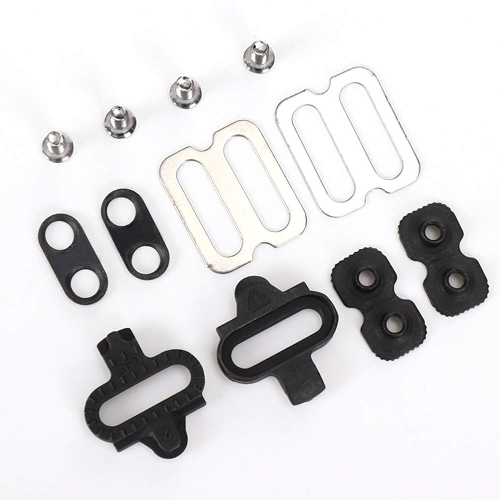 Keenso Mountain Bike Accessories Cleats Set，Bike Accessories Accessories for Spd Pedals PD-M520 M540 M324 M545 M424 M647 M959 Riding