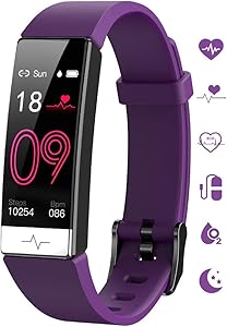 GOGUM Fitness Tracker, Heart Rate Monitor IP68 Waterproof Activity Tracker HRV Health Watch SPO2 Blood Oxygen Blood Pressure with Sleep Monitor and 11 Sport Modes for Women and Men