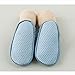 SKOLA 2 Thick Winter Warm Baby Toddler Anti Slip Skid Socks Grip Slipper Cotton(18-30 Months,Blue Rabbit/Gray Penguin)