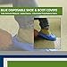 CPE Blue Shoe & Boot Covers (.55 mm)XXL 100 pk