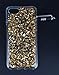 iPhone 7 Case, iYCK Luxury Bling Glitter Sparkle [Gold Foil Embedded] Transparent Flexible Soft Rubber Gel TPU Protective Shell Hybrid Bumper Case Cover for Apple iPhone 7 4.7inch - Gold