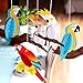 9 Pieces Luau Tropical Birds Parrot Honeycomb Party Paper Honeycombs Hawaiian Summer Party Hanging Decorations Beach Wedding Birthday Favor